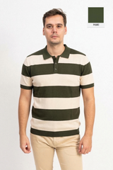 Kısa Kol Polo Yaka Erkek Triko Tişört