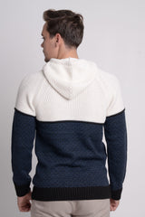 Kapüşonlu Kalın Erkek Triko Kazak