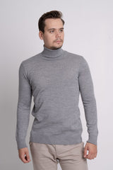 Balıkçı Yaka Basic Erkek Triko Kazak