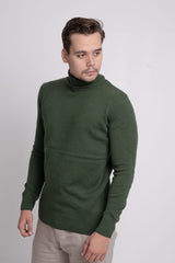 Balıkçı Yaka Basic Erkek Triko Kazak