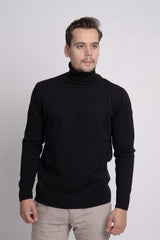 Balıkçı Yaka Basic Erkek Triko Kazak