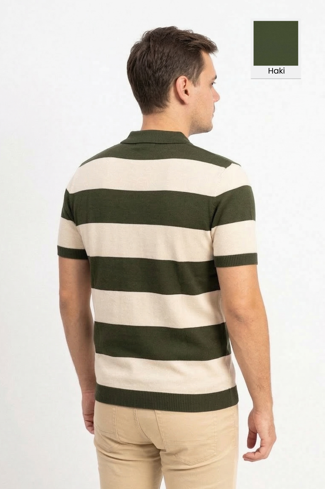 Kısa Kol Polo Yaka Erkek Triko Tişört