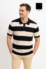 Kısa Kol Polo Yaka Erkek Triko Tişört