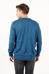 V Yaka Basic Erkek Triko Hırka