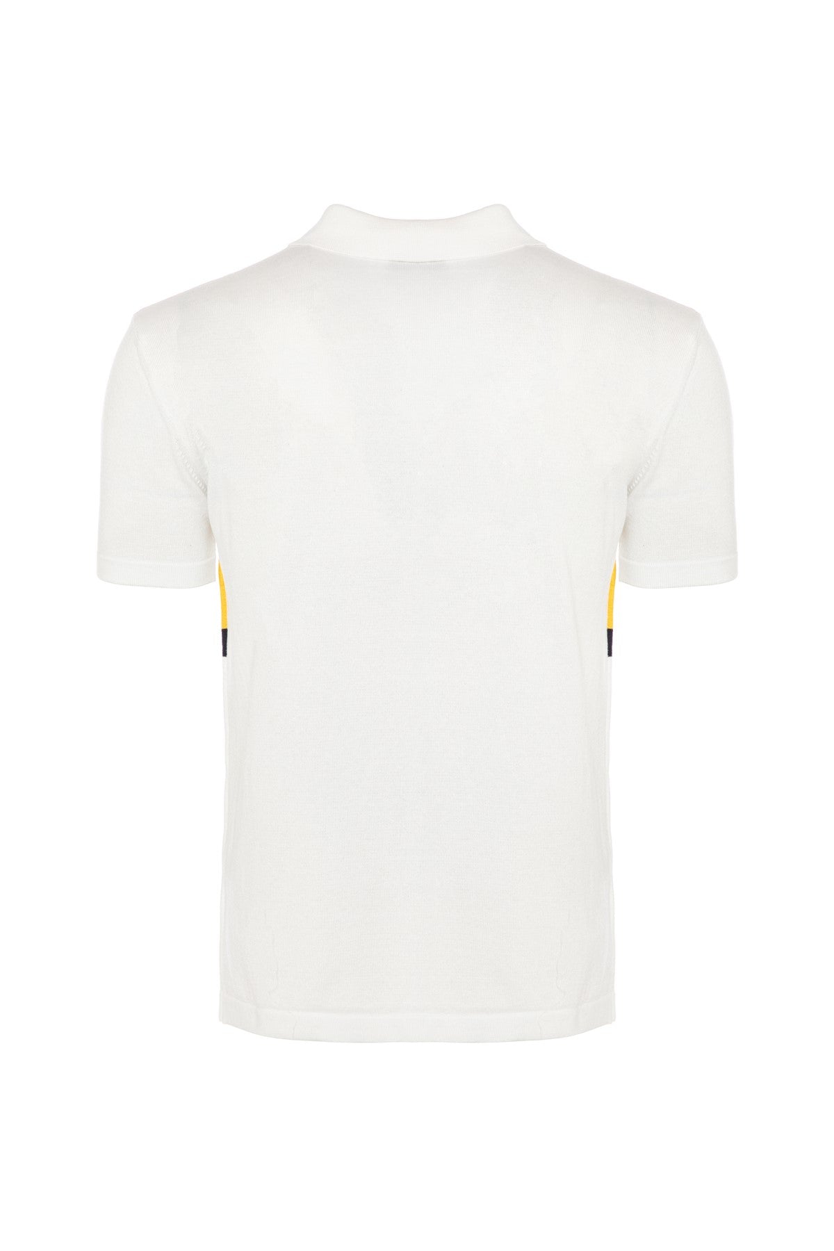 77100 Polo Yaka Beyaz Triko Tişört