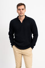 Polo Yaka Erkek Triko Kazak