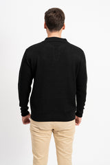 Polo Yaka Erkek Triko Kazak