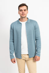 Fermuarlı Erkek Triko Hırka