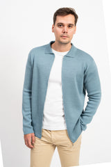 Fermuarlı Erkek Triko Hırka