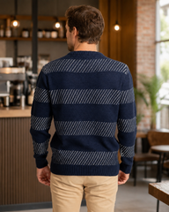 Regular Fit Lacivert Erkek Triko Kazak