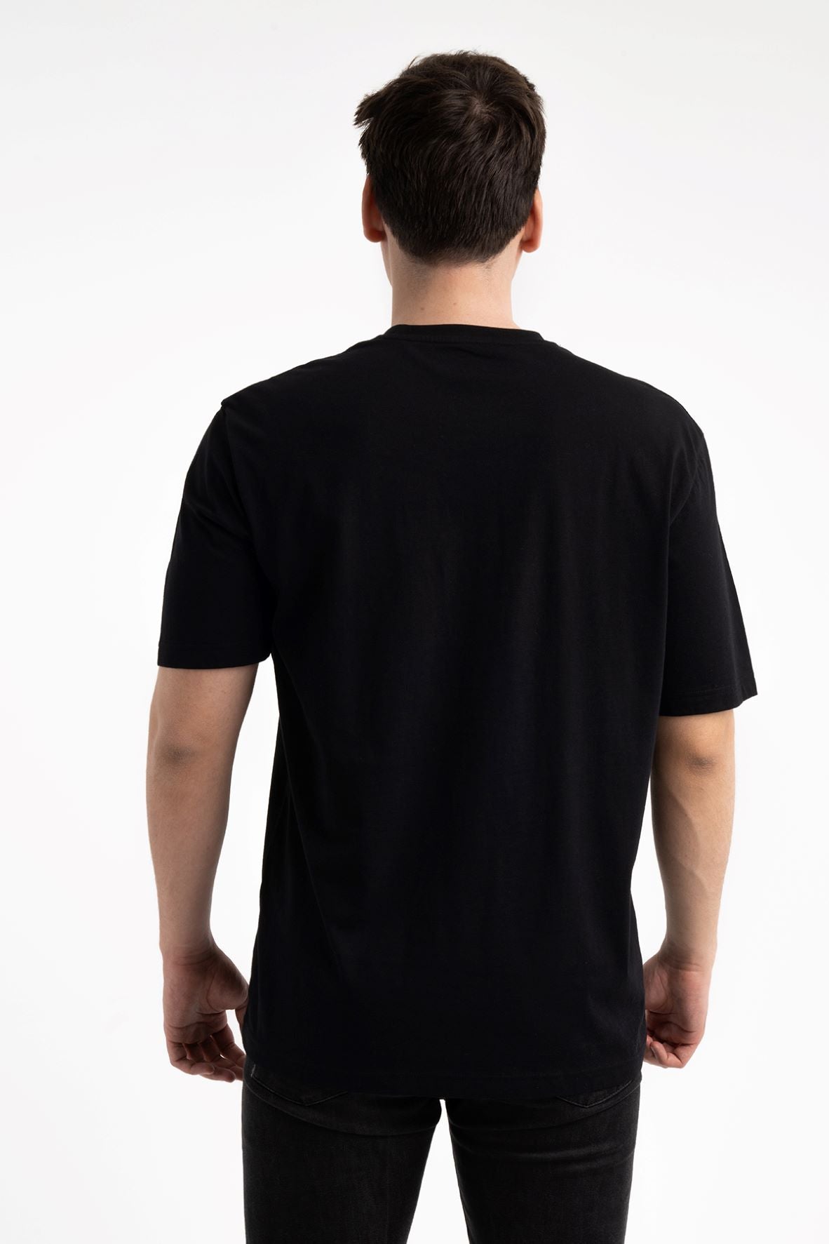 68100 Baskılı Oversize Tişört